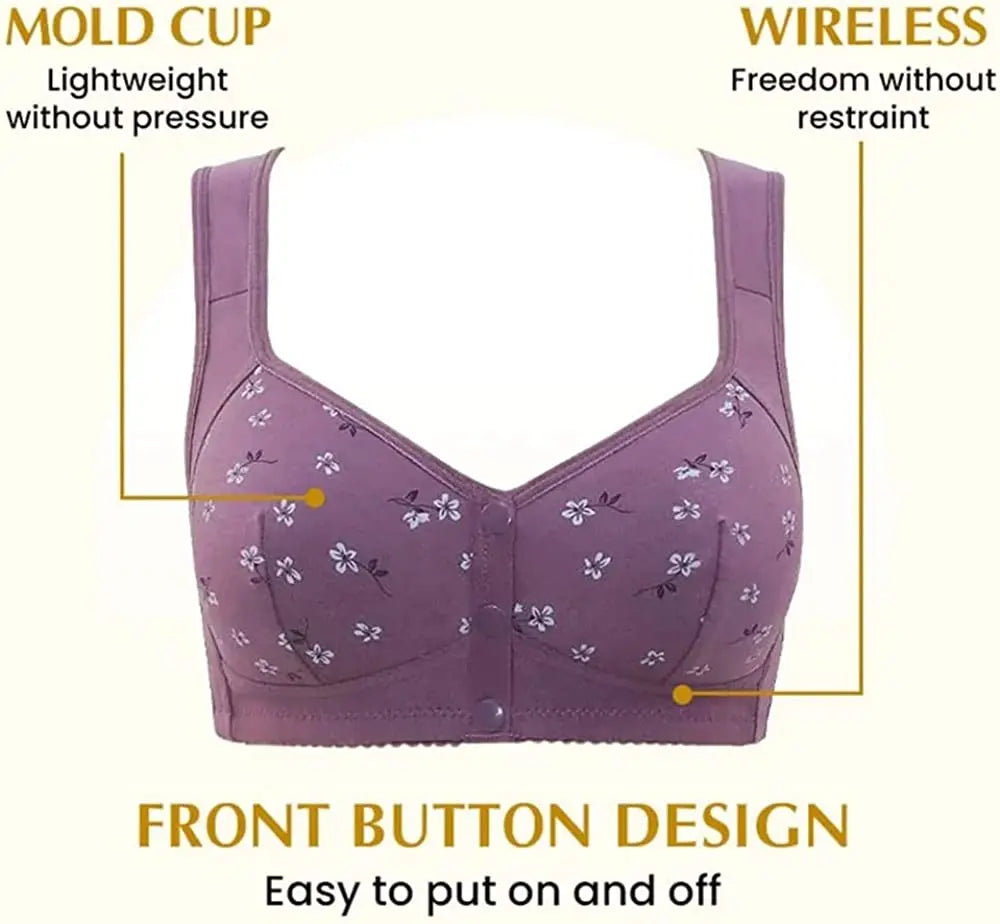 Charm Daisy Easy-Snap Comfort Bra