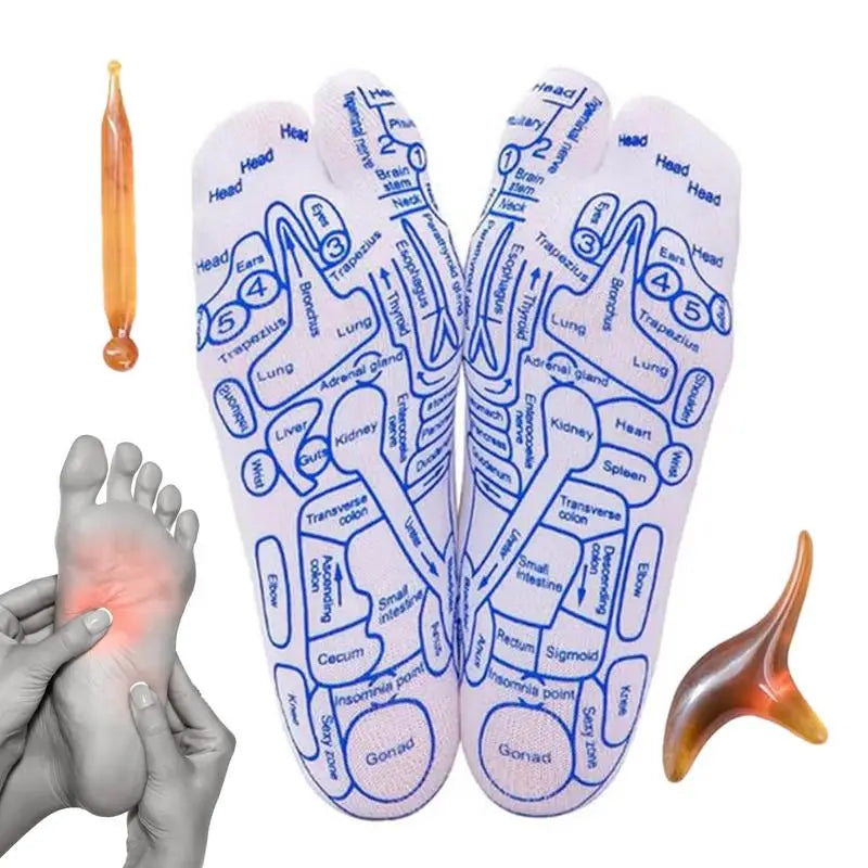 SootheSteps Reflexology Foot Socks