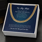 To My Man | I Love You More The You'll Ever Know - Cuban Link Chain
