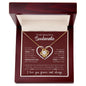 To My Beautiful Soulmate | I Love You Forever & Always - Love Knot Necklace